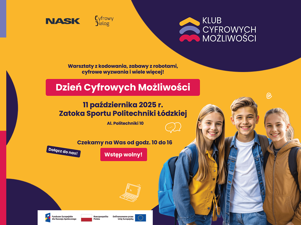 Grafika ze szczegółami dot. Dnia Cyfrowych Możliwości.