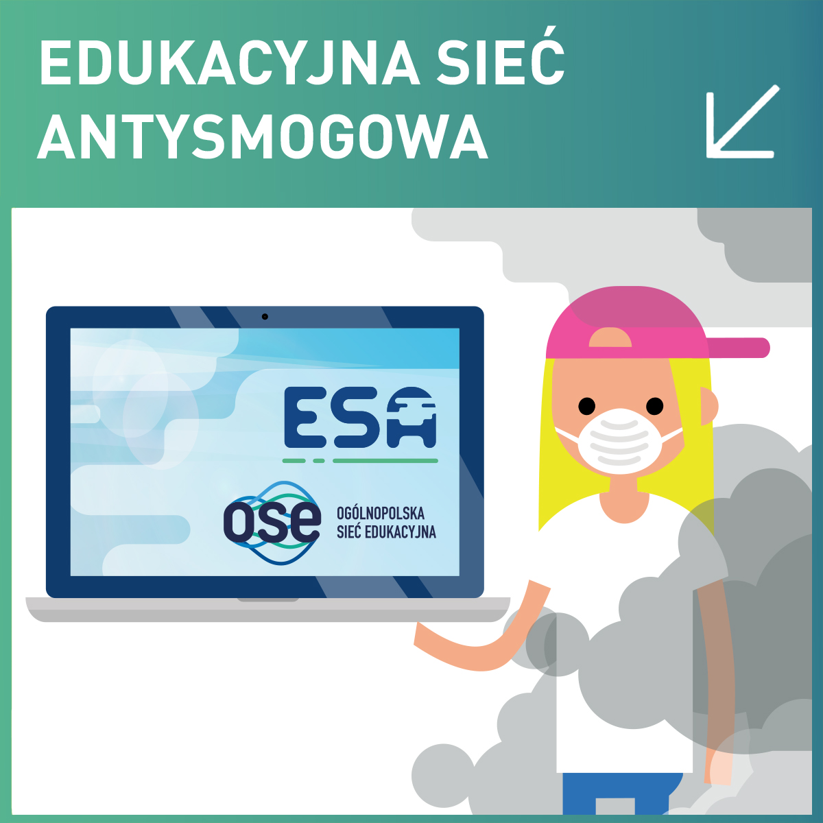 ESA i OSE, czyli nowoczesne technologie w walce ze smogiem - Aktualności -  NASK
