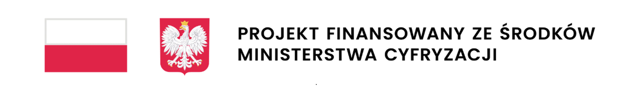 Belka - Projekt finansowany ze środków ministerstwa cyfryzacji