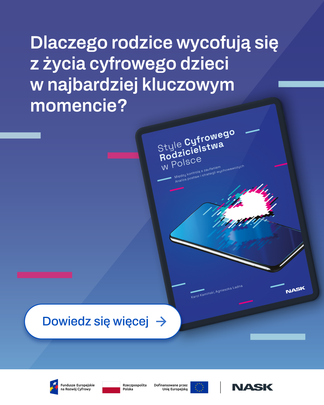 Okładka raportu Style Cyfrowego Rodzicielstwa.